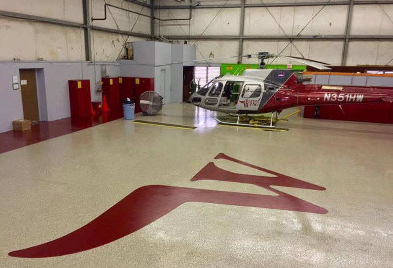 Floor Coating Solutions for Aviation & Aerospace Facilities