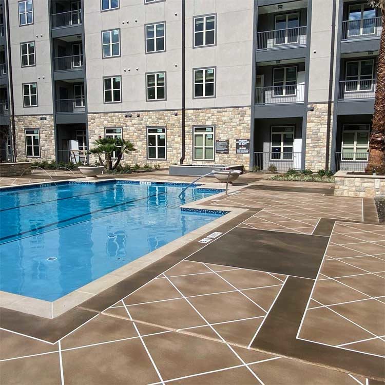 Commercial Pool Deck Coating Services Commercial Pool Deck Coating Services
