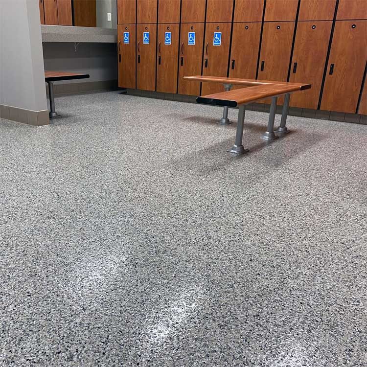 Restrooms & Locker Rooms Floor Coating Services