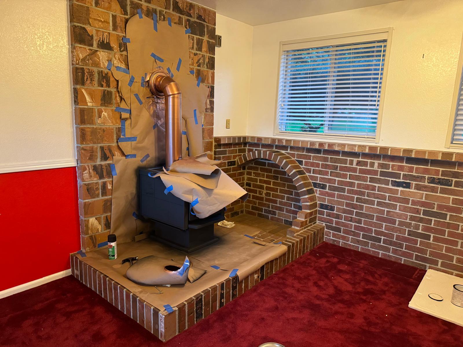 Before Our Concrete Cleaning