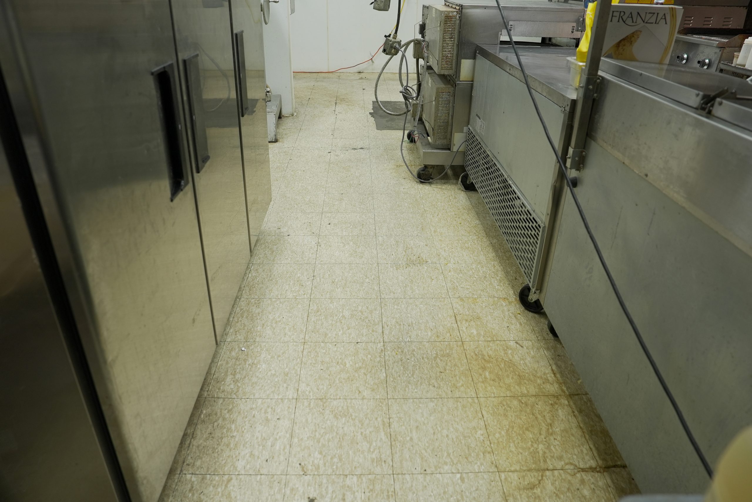 Before Our Concrete Staining