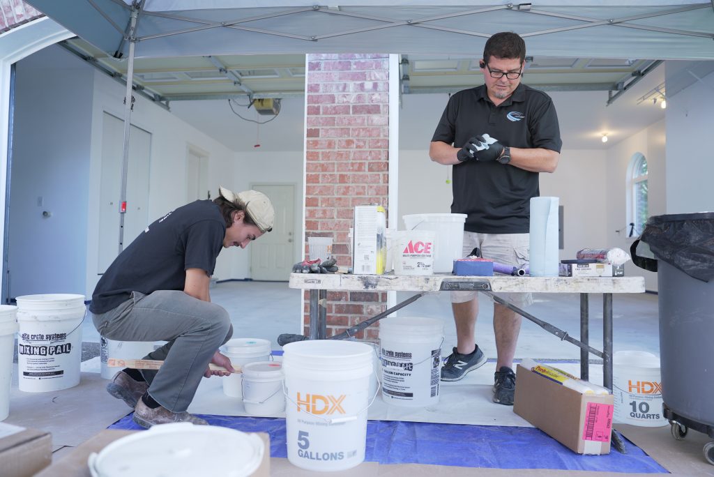 Epoxy Coating Process Epoxy-Coated Concrete Floors